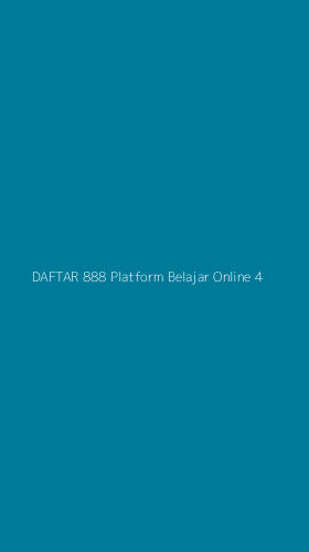 Tampilan Antarmuka Aplikasi Daftar 888 Platform Belajar Online - 4