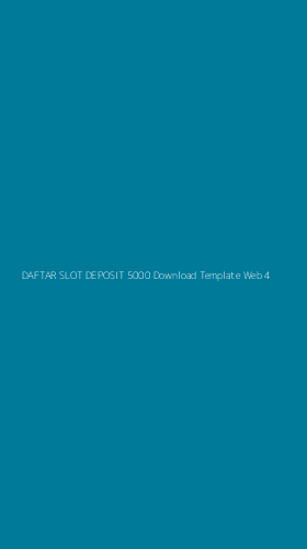 Tampilan Antarmuka Aplikasi Daftar Slot Deposit 5000 Download Template Web - 4