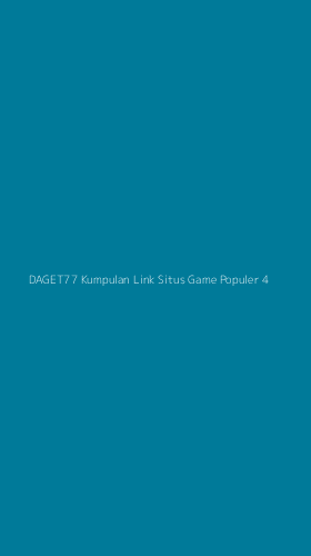 Tampilan Antarmuka Aplikasi Daget77 Kumpulan Link Situs Game Populer - 4