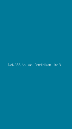 Tampilan Antarmuka Aplikasi Dana66 Aplikasi Pendidikan Lite - 3