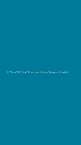 Tampilan Antarmuka Aplikasi Data Hongkong Situs Multi Game Terbesar Di Asia - 1