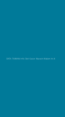 Tampilan Antarmuka Aplikasi Data Taiwan Info Slot Gacor Maxwin Malam Ini - 4