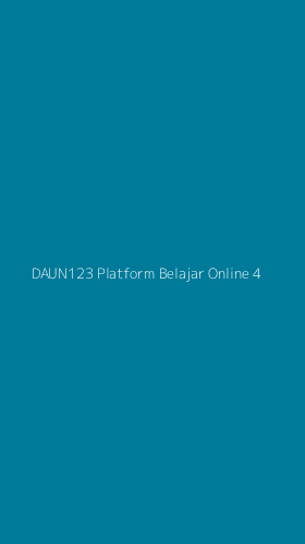 Tampilan Antarmuka Aplikasi Daun123 Platform Belajar Online - 4