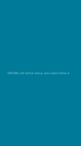 Tampilan Antarmuka Aplikasi Davo88 Link Daftar Semua Jenis Game Online - 4