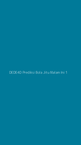 Tampilan Antarmuka Aplikasi Dede4d Prediksi Bola Jitu Malam Ini - 1