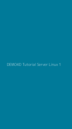 Tampilan Antarmuka Aplikasi Demo4d Tutorial Server Linux - 1