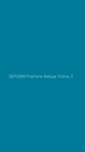 Tampilan Antarmuka Aplikasi Depo999 Platform Belajar Online - 3