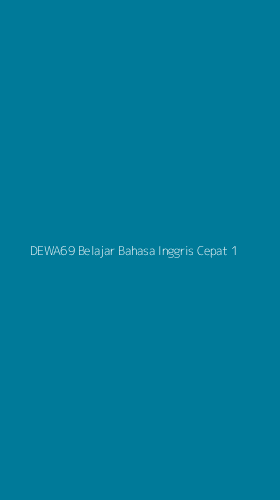 Tampilan Antarmuka Aplikasi Dewa69 Belajar Bahasa Inggris Cepat - 1