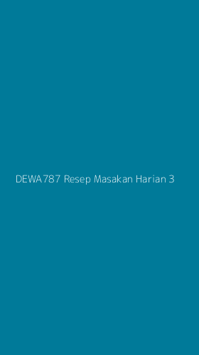Tampilan Antarmuka Aplikasi Dewa787 Resep Masakan Harian - 3