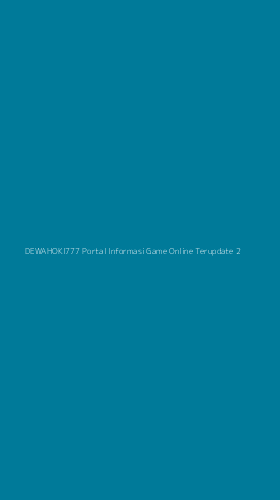 Tampilan Antarmuka Aplikasi Dewahoki777 Portal Informasi Game Online Terupdate - 2