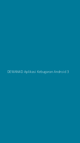 Tampilan Antarmuka Aplikasi Dewan4d Aplikasi Kebugaran Android - 3