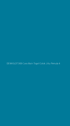 Tampilan Antarmuka Aplikasi Dewaslot369 Cara Main Togel Colok Jitu Pemula - 4