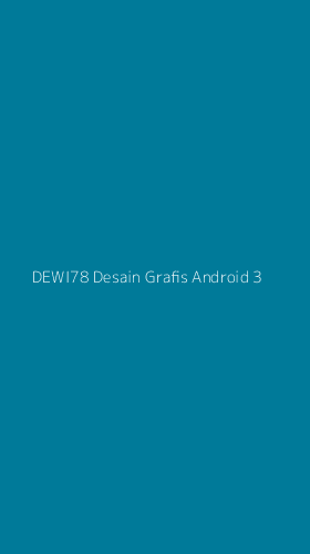 Tampilan Antarmuka Aplikasi Dewi78 Desain Grafis Android - 3