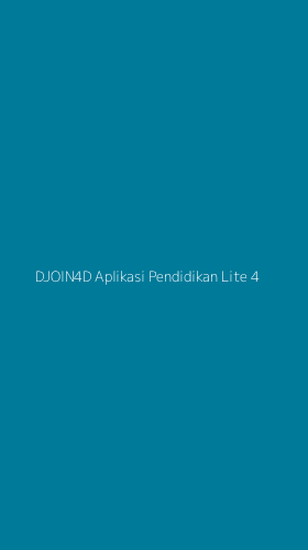 Tampilan Antarmuka Aplikasi Djoin4d Aplikasi Pendidikan Lite - 4