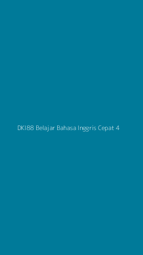 Tampilan Antarmuka Aplikasi Dki88 Belajar Bahasa Inggris Cepat - 4