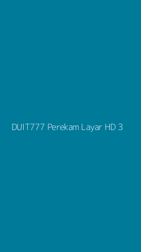 Tampilan Antarmuka Aplikasi Duit777 Perekam Layar Hd - 3