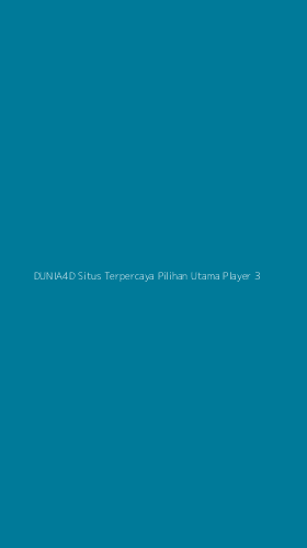 Tampilan Antarmuka Aplikasi Dunia4d Situs Terpercaya Pilihan Utama Player - 3