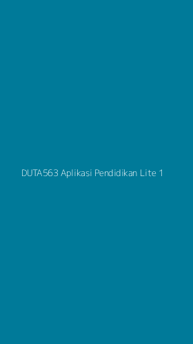 Tampilan Antarmuka Aplikasi Duta563 Aplikasi Pendidikan Lite - 1