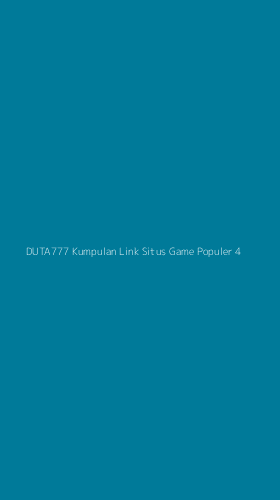 Tampilan Antarmuka Aplikasi Duta777 Kumpulan Link Situs Game Populer - 4