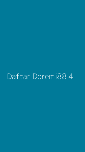 Tampilan Antarmuka Aplikasi Daftar Doremi88 - 4
