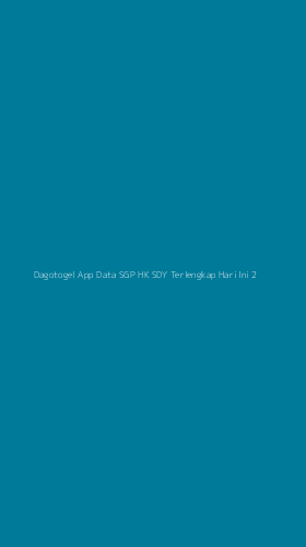 Tampilan Antarmuka Aplikasi Dagotogel App Data Sgp Hk Sdy Terlengkap Hari Ini - 2