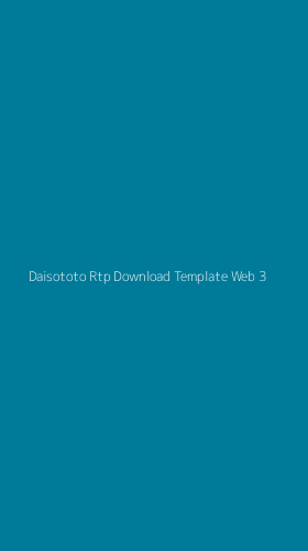 Tampilan Antarmuka Aplikasi Daisototo Rtp Download Template Web - 3