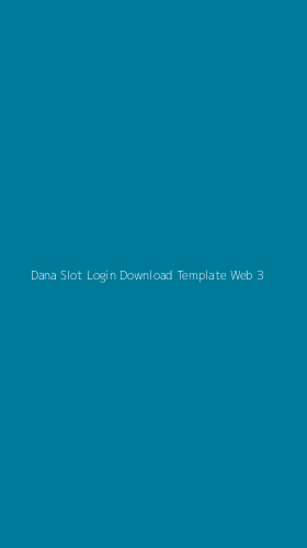 Tampilan Antarmuka Aplikasi Dana Slot Login Download Template Web - 3