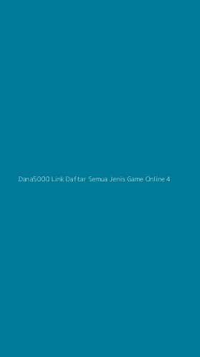 Tampilan Antarmuka Aplikasi Dana5000 Link Daftar Semua Jenis Game Online - 4