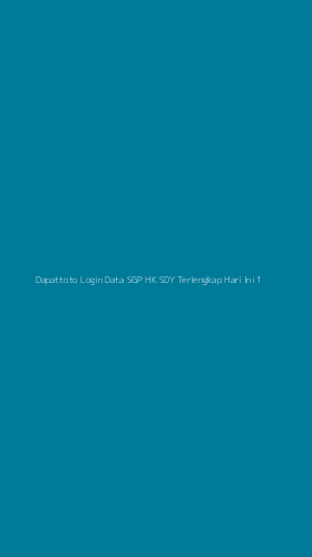 Tampilan Antarmuka Aplikasi Dapattoto Login Data Sgp Hk Sdy Terlengkap Hari Ini - 1