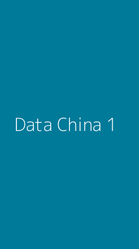 Tampilan Antarmuka Aplikasi Data China - 1
