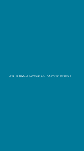 Tampilan Antarmuka Aplikasi Data Hk 4d 2025 Kumpulan Link Alternatif Terbaru - 1