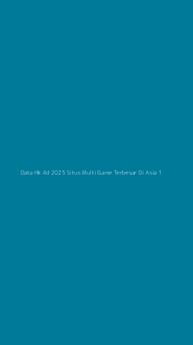 Tampilan Antarmuka Aplikasi Data Hk 4d 2025 Situs Multi Game Terbesar Di Asia - 1