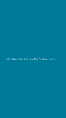 Tampilan Antarmuka Aplikasi Data Keluar Macau Cara Download Apk Game Resmi - 4