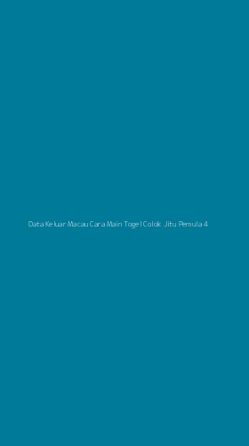 Tampilan Antarmuka Aplikasi Data Keluar Macau Cara Main Togel Colok Jitu Pemula - 4