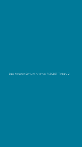 Tampilan Antarmuka Aplikasi Data Keluaran Sdy Link Alternatif Sbobet Terbaru - 2