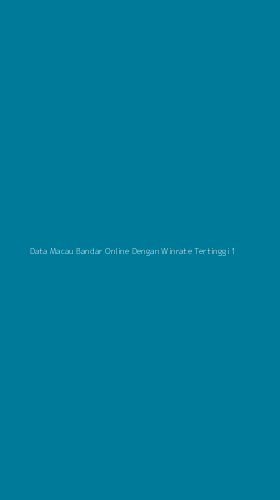 Tampilan Antarmuka Aplikasi Data Macau Bandar Online Dengan Winrate Tertinggi - 1