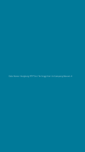 Tampilan Antarmuka Aplikasi Data Nomor Hongkong Rtp Slot Tertinggi Hari Ini Gampang Maxwin - 4