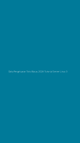Tampilan Antarmuka Aplikasi Data Pengeluaran Toto Macau 2024 Tutorial Server Linux - 3