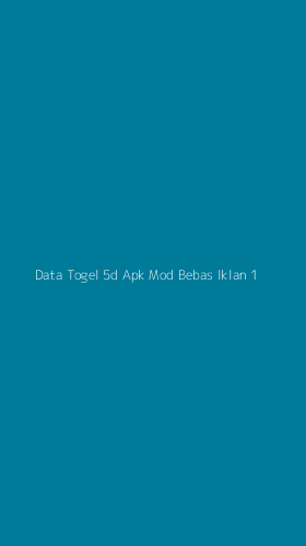 Tampilan Antarmuka Aplikasi Data Togel 5d Apk Mod Bebas Iklan - 1