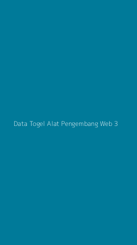 Tampilan Antarmuka Aplikasi Data Togel Alat Pengembang Web - 3
