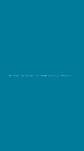 Tampilan Antarmuka Aplikasi Data Togel Link Alternatif Cara Recovery Akun Lupa Password - 1