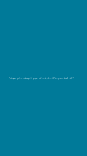Tampilan Antarmuka Aplikasi Datapengeluarantogelsingapore Com Aplikasi Kebugaran Android - 2