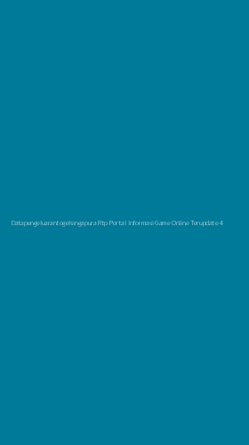 Tampilan Antarmuka Aplikasi Datapengeluarantogelsingapura Rtp Portal Informasi Game Online Terupdate - 4