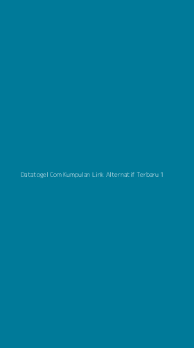 Tampilan Antarmuka Aplikasi Datatogel Com Kumpulan Link Alternatif Terbaru - 1