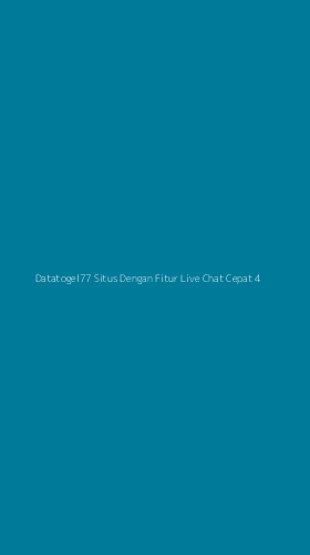 Tampilan Antarmuka Aplikasi Datatogel77 Situs Dengan Fitur Live Chat Cepat - 4