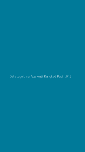 Tampilan Antarmuka Aplikasi Datatogelcina App Anti Rungkad Pasti Jp - 2