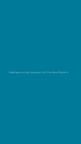 Tampilan Antarmuka Aplikasi Datatogelcina Login Kumpulan Link Situs Game Populer - 4