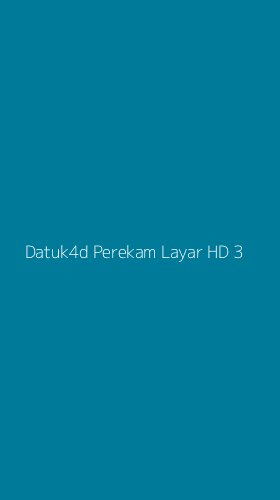 Tampilan Antarmuka Aplikasi Datuk4d Perekam Layar Hd - 3