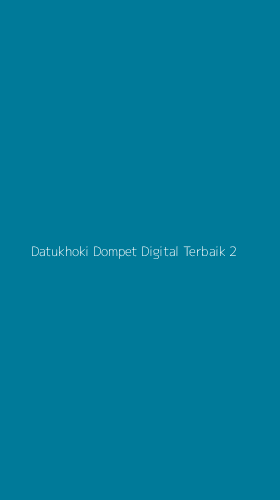 Tampilan Antarmuka Aplikasi Datukhoki Dompet Digital Terbaik - 2
