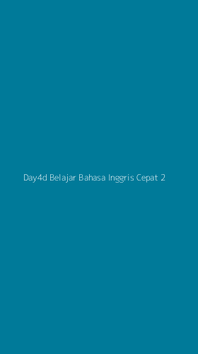 Tampilan Antarmuka Aplikasi Day4d Belajar Bahasa Inggris Cepat - 2